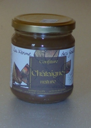 Confiture Châtaignes Nature 240g