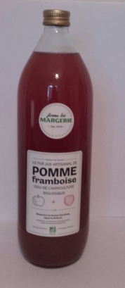 Jus pommes Framboises