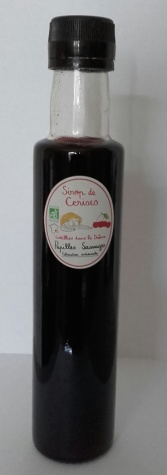 sirop de cerises