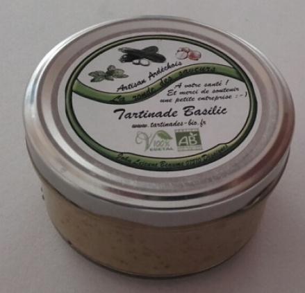 Tartinade basilic