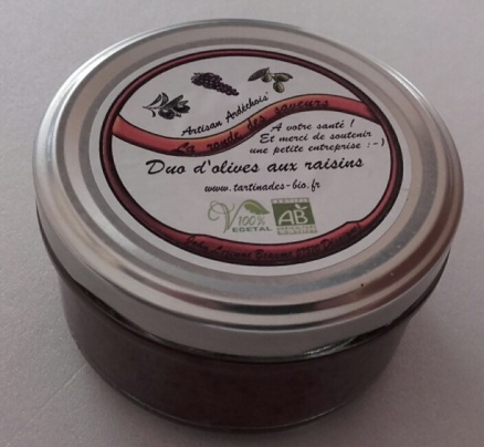 Tartinade duo d'olives