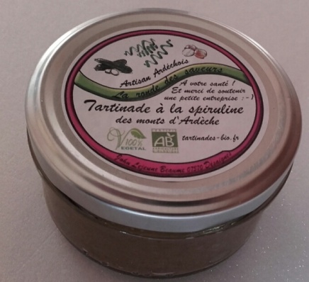 Tartinade spiruline