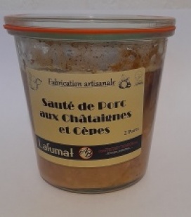 Sauté de porc châtaignes