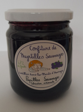 Confiture Myrtilles Auvergne