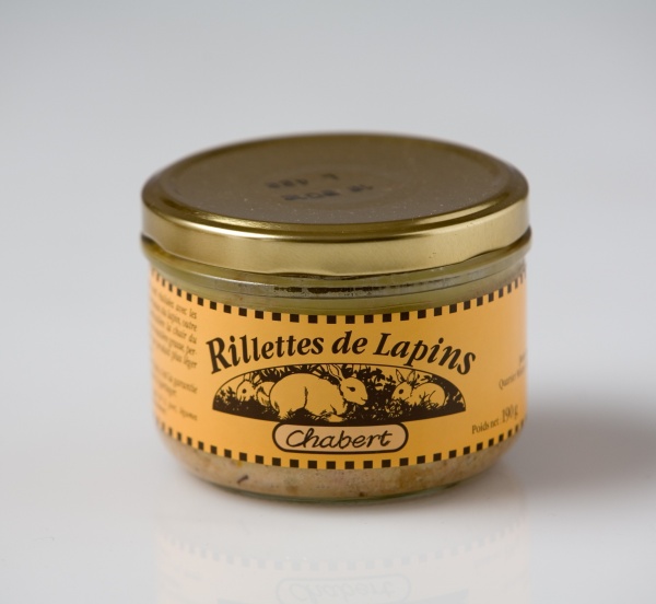 rillettes de lapin 190g